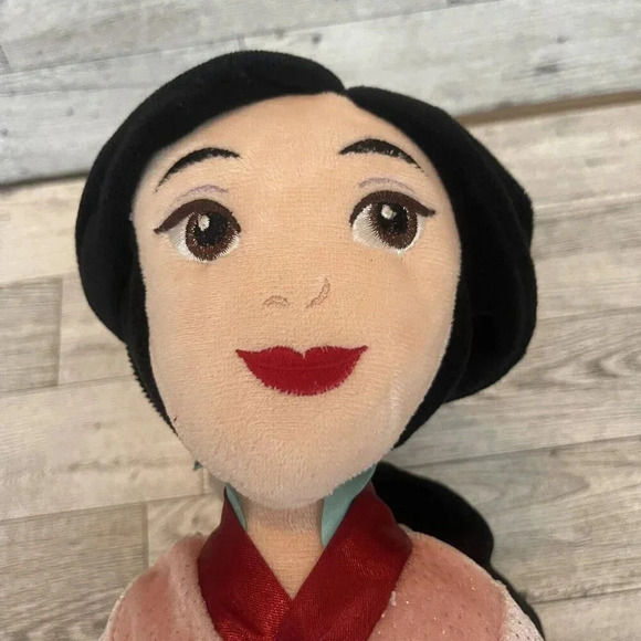 Disney Store Princess Mulan Plush Doll 20" Authentic Soft Stuffed Rag - Picture 9 of 10